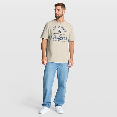 Men's Fanatics Tan Los Angeles Dodgers Stadium T-Shirt