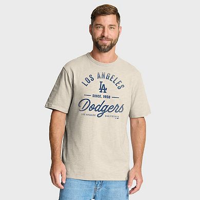 Men's Fanatics Tan Los Angeles Dodgers Stadium T-Shirt