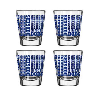 Los Angeles Dodgers 4-Pack 2oz. Shot Glass Set
