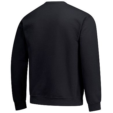 Men's Black Iowa Hawkeyes Holiday Fleece Sweatshirt