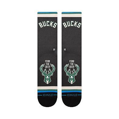 Stance Milwaukee Bucks 2025/26 Statement Edition Crew Socks