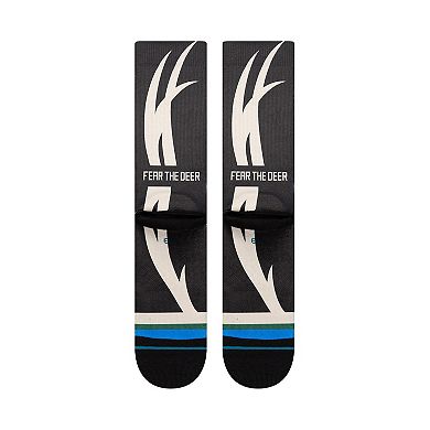 Stance Milwaukee Bucks 2025/26 Statement Edition Crew Socks