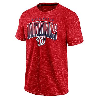 Men's Fanatics Red Washington Nationals Leadoff T-Shirt