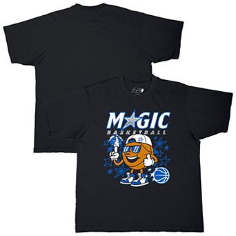 Unisex Black Orlando Magic Oversized Cool Guy Urban Essentials T-Shirt