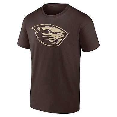 Men's Fanatics Brown Oregon State Beavers Express T-Shirt