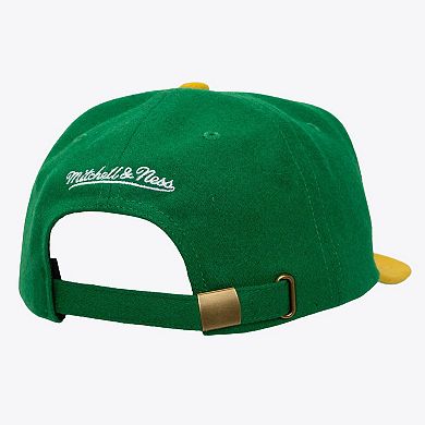 Unisex Green Oakland Athletics Vintage Fit Melton Wool Adjustable Hat