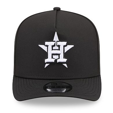Men's New Era x GORE-TEX Black Houston Astros A-Frame 9FIFTY Adjustable Hat