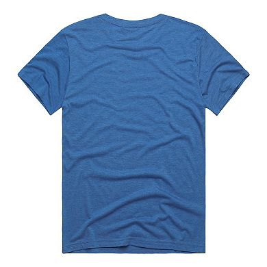 Men's Homage Stephen Curry & Seth Curry Royal Golden State Warriors NBA Jam Tri-Blend T-Shirt