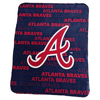 Atlanta Braves Classic Fleece Throw Blanket