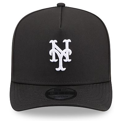 Men's New Era x GORE-TEX Black New York Mets A-Frame 9FIFTY Adjustable Hat