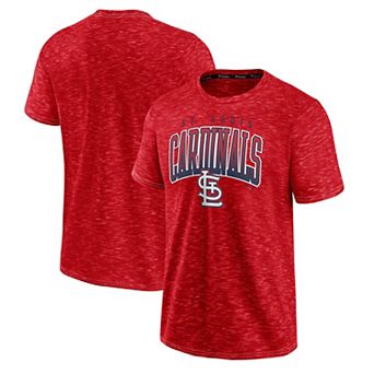 Men's Fanatics Red St. Louis Cardinals Leadoff T-Shirt
