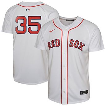 Youth Nike Garrett Crochet White Boston Red Sox Limited Player Jersey