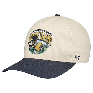 Men's '47 Natural Notre Dame Fighting Irish Unstructured Hitch Hat