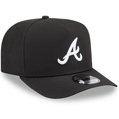 Men's New Era x GORE-TEX Black Atlanta Braves A-Frame 9FIFTY Adjustable Hat