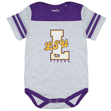 Infant Garb Purple LSU Tigers Thomas Bodysuit