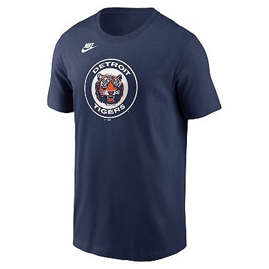 Men's Nike Navy Detroit Tigers Cooperstown Collection T-Shirt