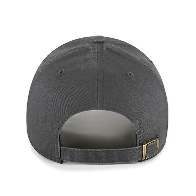 Men's '47 Charcoal Tulane Green Wave Legend Lone Script MVP Adjustable Hat