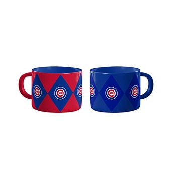 Logo Brands Chicago Cubs Two-Pack Diamond Mug Set
