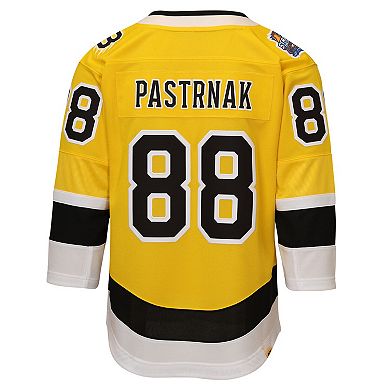 Youth Outerstuff David Pastrnak Gold Boston Bruins 2026 NHL Stadium Series Premier Jersey