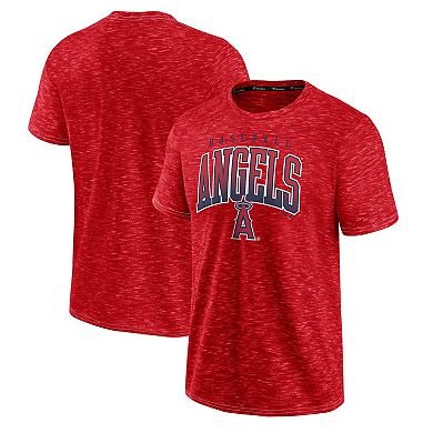 Men's Fanatics Red Los Angeles Angels Leadoff T-Shirt