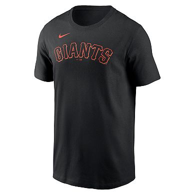 Men's Nike Jung Hoo Lee Black San Francisco Giants Name & Number T-Shirt