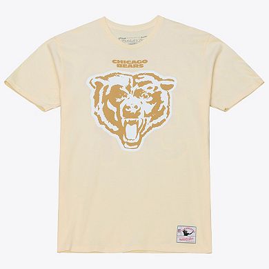 Men's Mitchell & Ness Walter Payton Cream Chicago Bears Sandman Name & Number T-Shirt