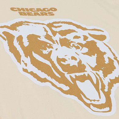 Men's Mitchell & Ness Walter Payton Cream Chicago Bears Sandman Name & Number T-Shirt