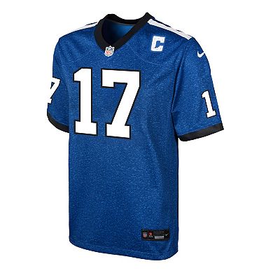 Youth Nike Daniel Jones Royal Indianapolis Colts Alternate 2 Game Jersey