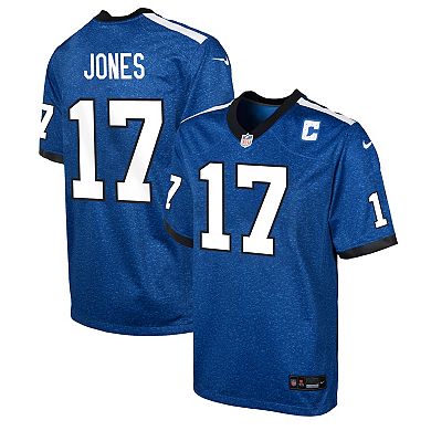 Youth Nike Daniel Jones Royal Indianapolis Colts Alternate 2 Game Jersey