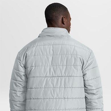 Men's Fanatics Gray Detroit Lions Full-Zip Hooded Jacket