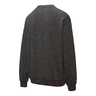 Men's Mitchell & Ness Black Utah Jazz Throw It Back Fleece Sweatshirt