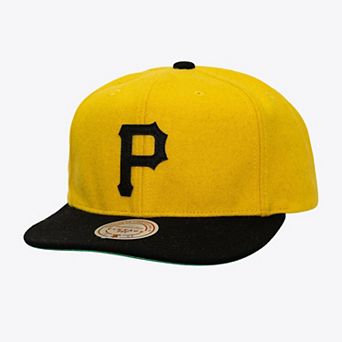 Unisex  Gold Pittsburgh Pirates Vintage Fit Melton Wool Adjustable Hat