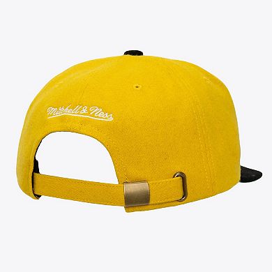 Unisex Gold Pittsburgh Pirates Vintage Fit Melton Wool Adjustable Hat