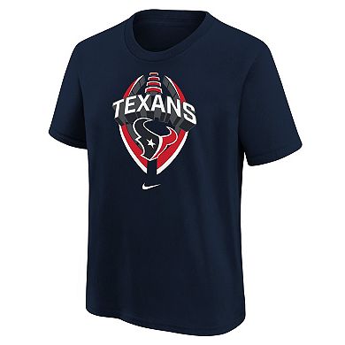 Youth Nike Navy Houston Texans Icon Legend T-Shirt