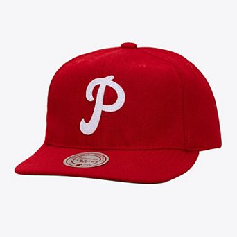 Men's Red Philadelphia Phillies Vintage Fit Melton Wool Adjustable Hat