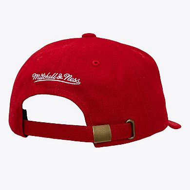 Men's Red Philadelphia Phillies Vintage Fit Melton Wool Adjustable Hat