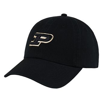 Men's Ahead Black Purdue Boilermakers Largo Adjustable Hat
