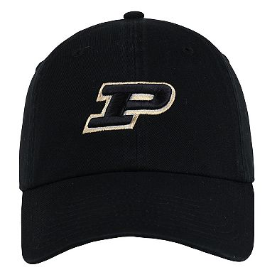 Men's Ahead Black Purdue Boilermakers Largo Adjustable Hat