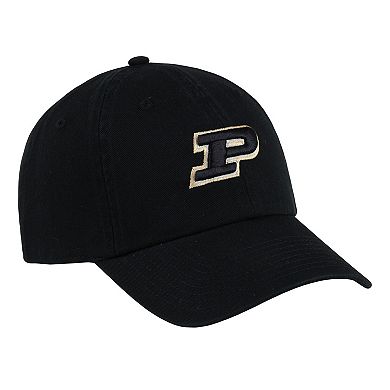 Men's Ahead Black Purdue Boilermakers Largo Adjustable Hat