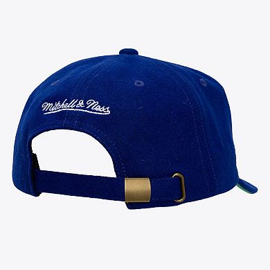 Unisex Blue Los Angeles Dodgers Vintage Fit Melton Wool Adjustable Hat