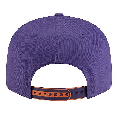 Youth New Era White/Purple Phoenix Suns 2025 NBA Tip Off Split Panel 9FIFTY Snapback Hat