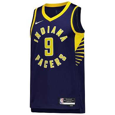 Unisex Nike T.J. McConnell Navy Indiana Pacers Swingman Jersey - Icon Edition