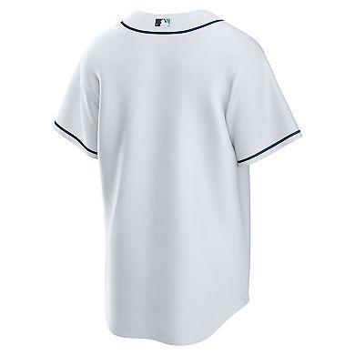Men's Nike White Tampa Bay Rays Home Big & Tall Replica Jersey