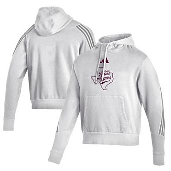 Men's adidas White Texas A&M Aggies Fightin' Aggies Hoodie