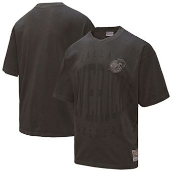 Men's Mitchell & Ness Black Dallas Mavericks Downtown Collection Premium T-Shirt
