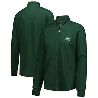 Women's johnnie-O Green Notre Dame Fighting Irish Tomi Full-Zip Tri-Blend Jacket