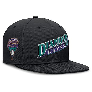 Men's Nike Black Arizona Diamondbacks True Performance Fitted Hat