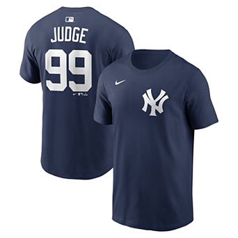 Men's Nike Aaron Judge Navy New York Yankees Home Name & Number T-Shirt