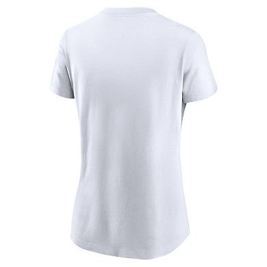 Women's Nike White Clemson Tigers Local Script T-Shirt