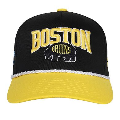 Youth Fanatics Black Boston Bruins 2026 NHL Stadium Series Team A-Frame Adjustable Hat